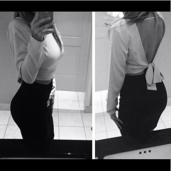 Tops - Tie in the back shirt